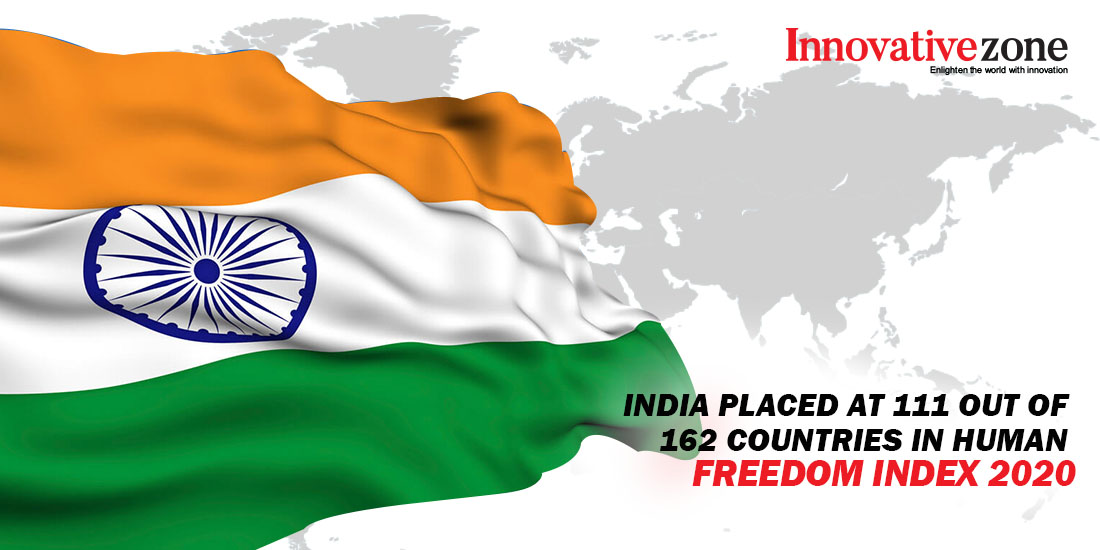 India placed at 111 out of 162 Countries in Human Freedom Index 2020