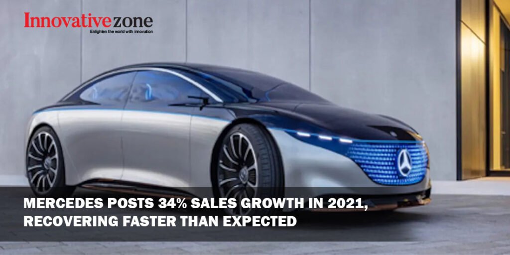 Mercedes posts 34% sales growth in 2021, Recovering Faster than Expected