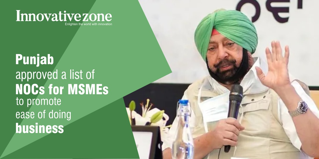 Punjab approved a list of NOCs for MSMEs to promote ease of doing business