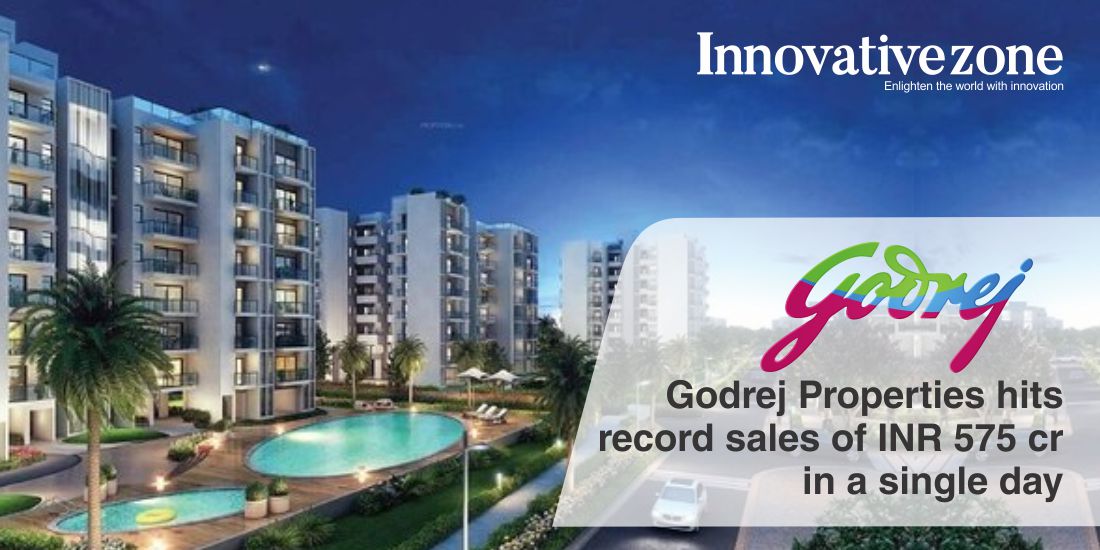Godrej Properties hits record sales of INR 575 cr in a single day