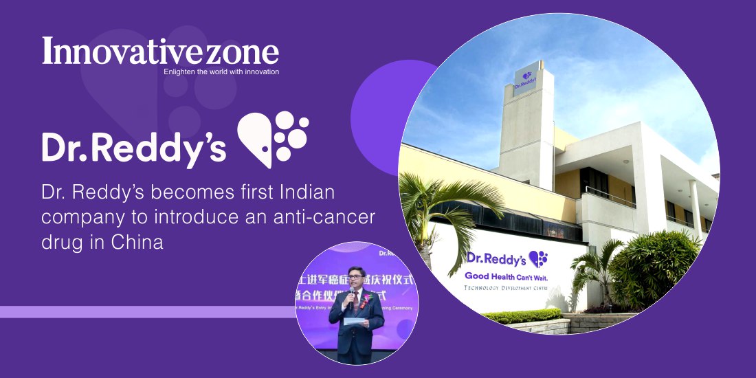 Dr Reddy's becomes first Indian company to introduce an anti-cancer drug in China