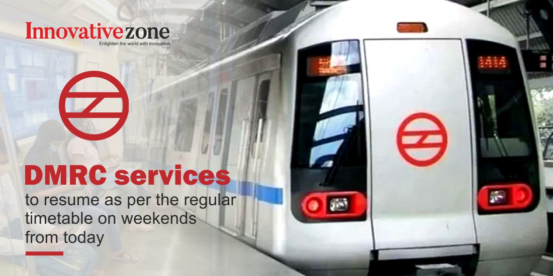 DMRC services to resume as per the regular timetable on weekends from today