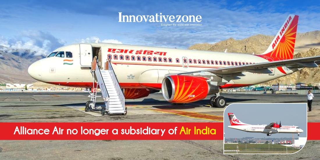 Alliance Air no longer a subsidiary of Air India