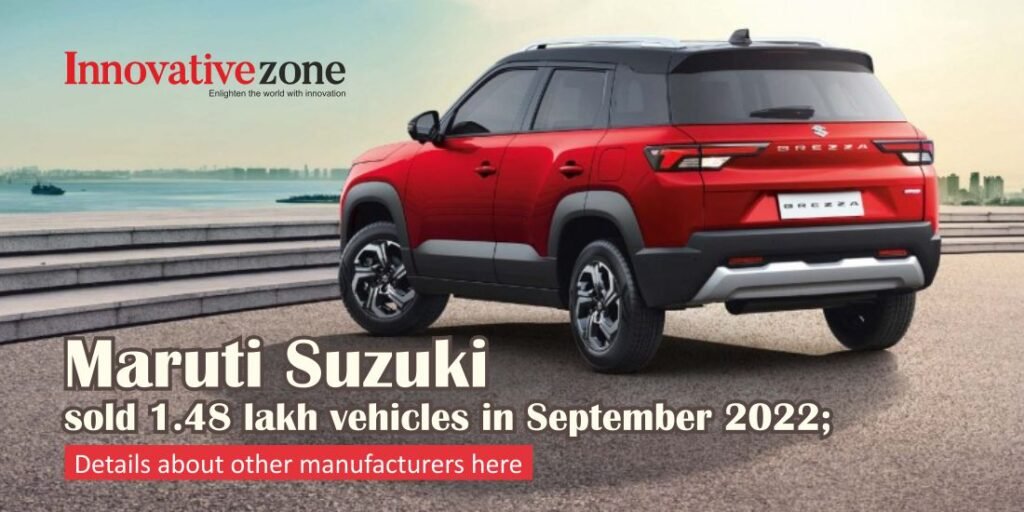 Maruti Suzuki sold 1.48 lakh vehicles in September 2022; Details about other manufacturers here