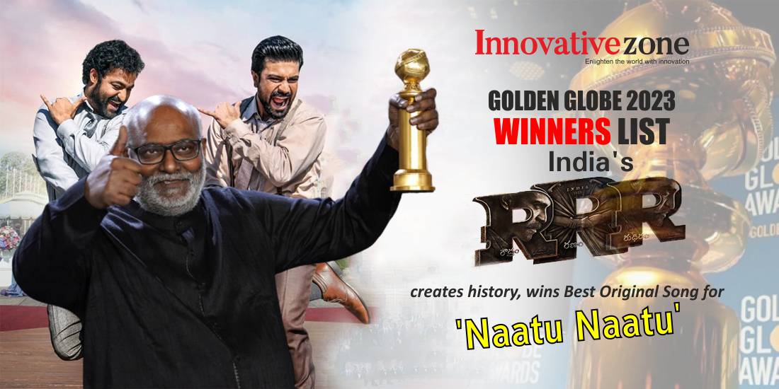 Golden Globe 2023 winners list: India's RRR creates history, wins Best Original Song for 'Naatu Naatu'