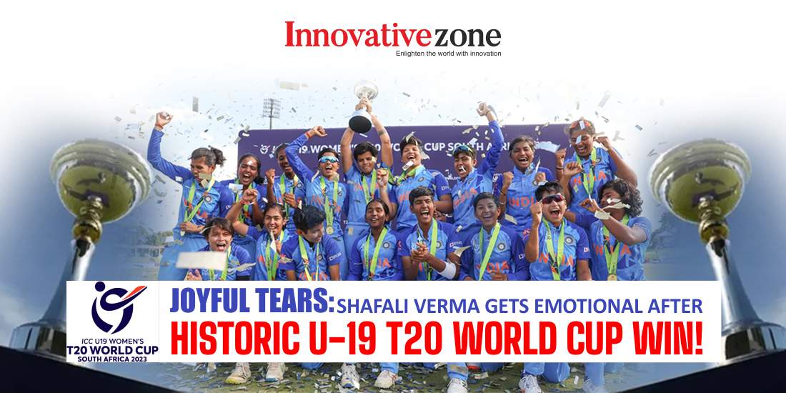 Joyful tears: Shafali Verma gets emotional after historic U-19 T20 World Cup win!