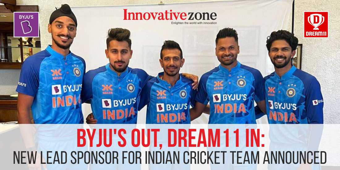 Byju's Out, Dream11 In: New Lead Sponsor for Indian Cricket Team Announced