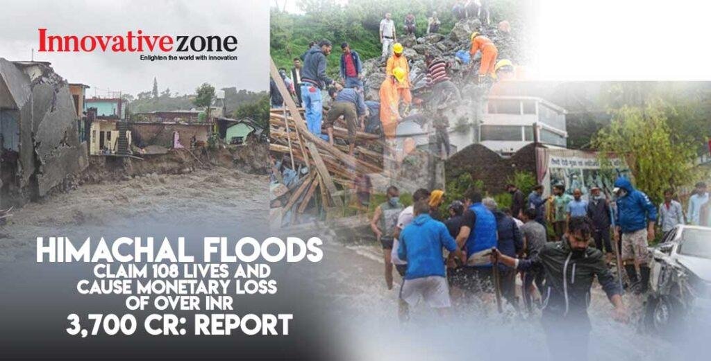 Himachal Floods Claim 108 Lives and Cause Monetary Loss of Over INR 3,700 Cr: Report