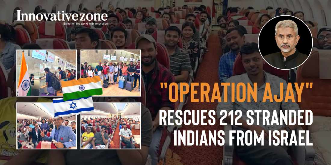 "Operation Ajay" Rescues 212 Stranded Indians from Israel