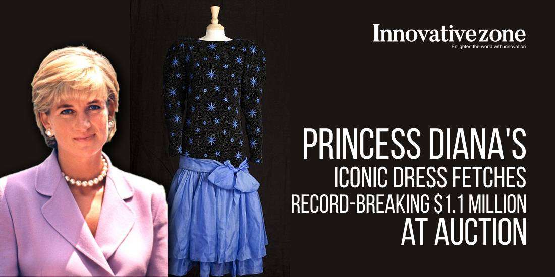 Princess Diana's Iconic Dress Fetches Record-breaking $1.1 Million at ...
