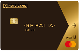 hdfc regalia gold credit card