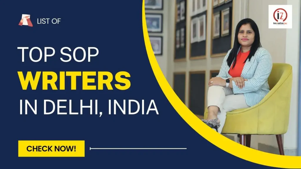 List of Top 5 SOP Writing Services in Delhi, India 