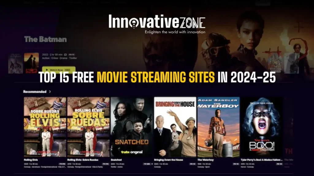 Top 15 Free Movie Streaming Sites in 2024-25